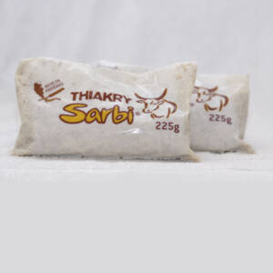 Sachet 225g de thiakry Sarbi produit Milkoa produits laitiers au Sénégal